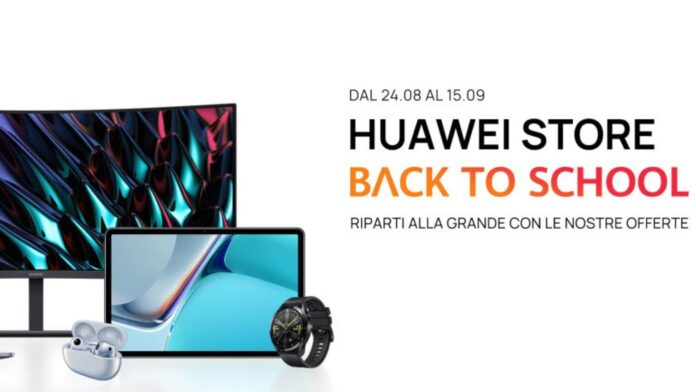 Codice Sconto HUAWEI back to school offerte coupon