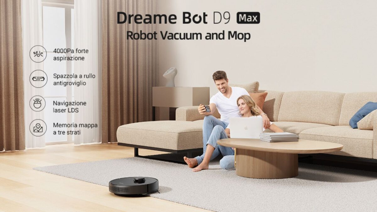 Codice sconto robot aspirapolvere dreame d9 max offerte coupon