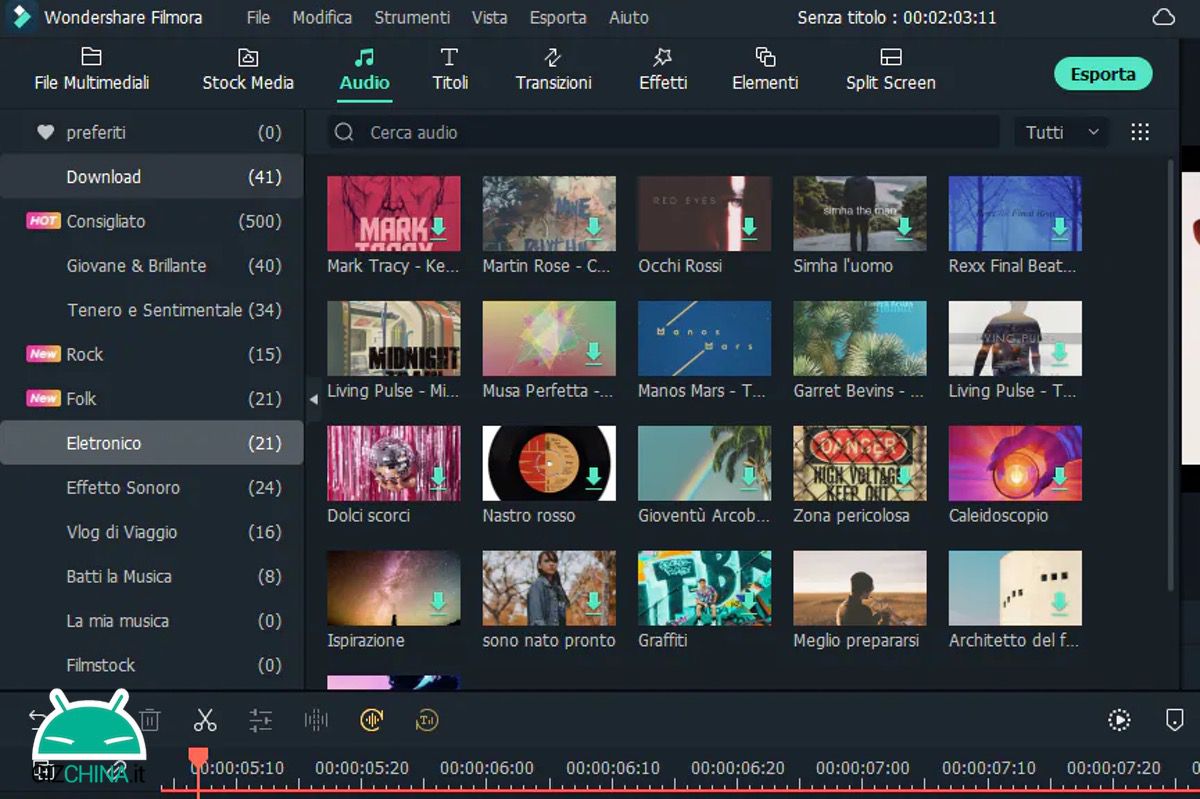 Wondershare FIlmora miglior programma per modificare audio di video