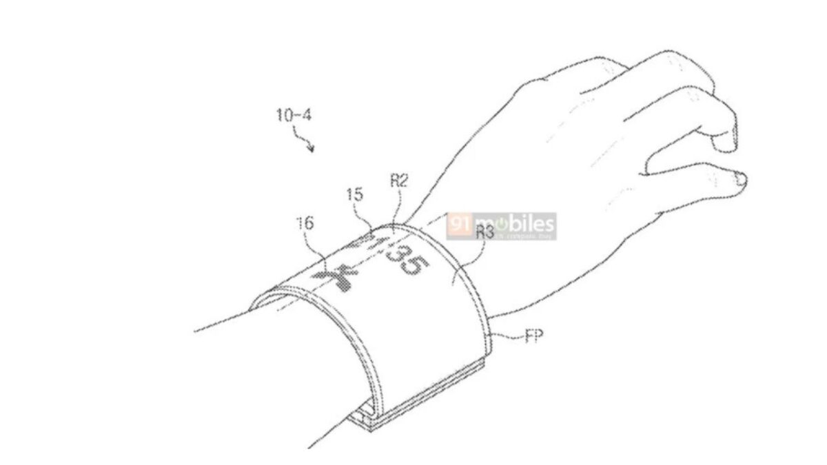 Samsung display flessibile pieghevole da polso brevetto leak