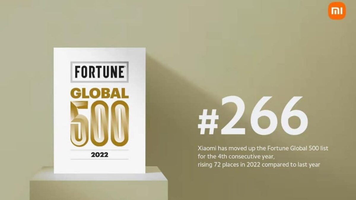 Xiaomi classifica Fortune Global 500 aziende più grandi fatturato