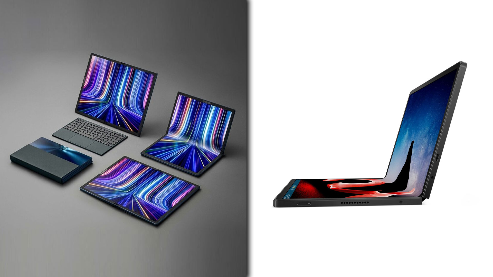 Lenovo and ASUS compete at IFA 2022 with folding PCs 