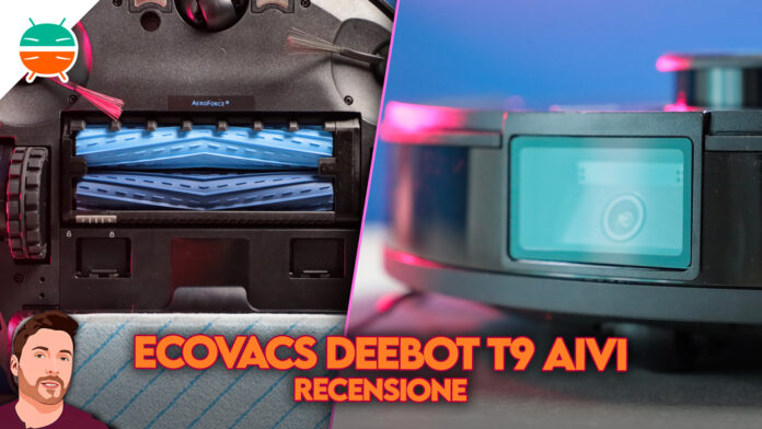 Recensione-Ecovacs-Deebot-T9-aivi-robot-aspirapolvere-lavapavimenti-potente-economico-prestazioni-potenza-pa-batteria-svuotamento-autosvuotamento-home-migliore-prezzo-italia-copertina