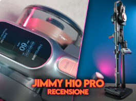 Recensione JIMMY H10 Pro aspirapolvere wirelss senza fili dyson v15 potenza batteria prezzo coupon amazon italia