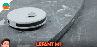 Recensione Lefant M1 robot aspirapolvere lavapavimenti migliore potente silenzioso compatto economico sconto coupon amazon italia