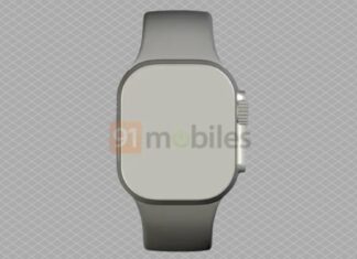 Apple Watch Pro rendering cad design leak