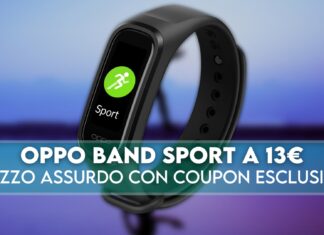 oppo band sport codice sconto