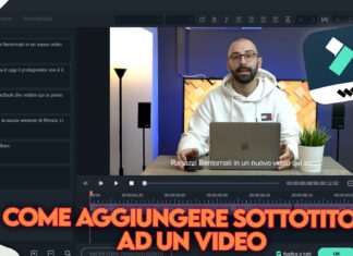 come aggiungere sottotitoli ad un video filmora wondershare