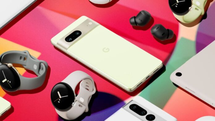 Google Pixel collection 7 pro watch buds video