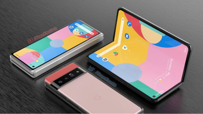 Google Pixel fold secondo smartphone pieghevole leak