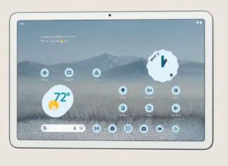 Google Pixel Tablet soc tensor caratteristiche leak