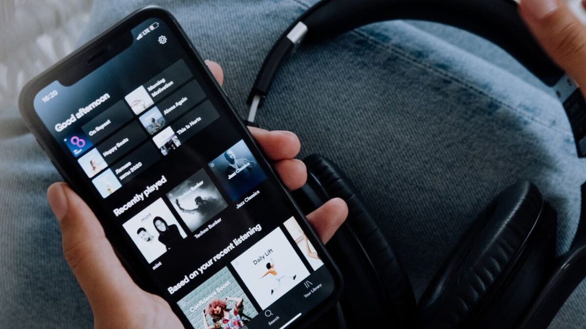 Spotify app audiolibri