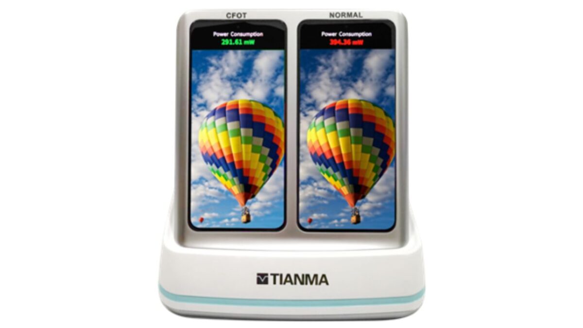 Tianma CFOT migliora prestazioni display oled pieghevoli