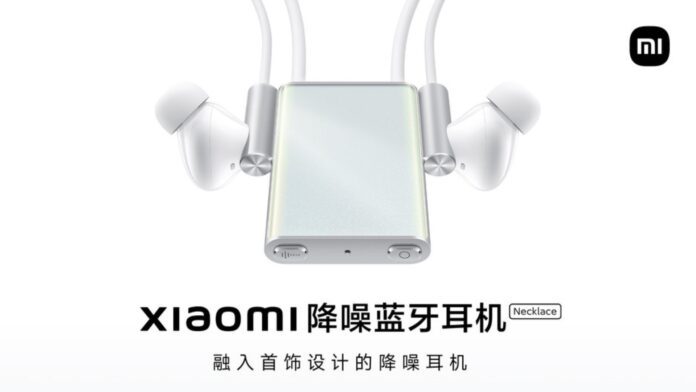 xiaomi bluetooth noise cancelling headset necklace cuffie prezzo