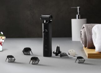 xiaomi grooming kit pro tagliacapelli regolabarba