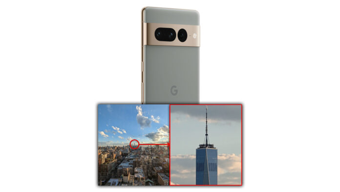 google pixel 7 pro super res zoom