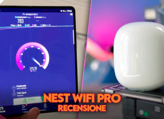 Recensione Google Nest WiFi Pro mesh 6e veloce prestazioni caratteristiche migliore confronto sconto coupon italia