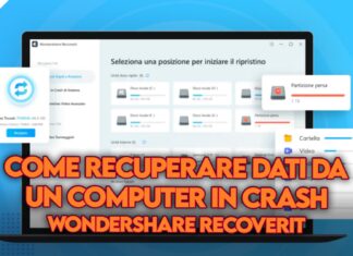 come recuperare dati computer crash wondershare recoverit