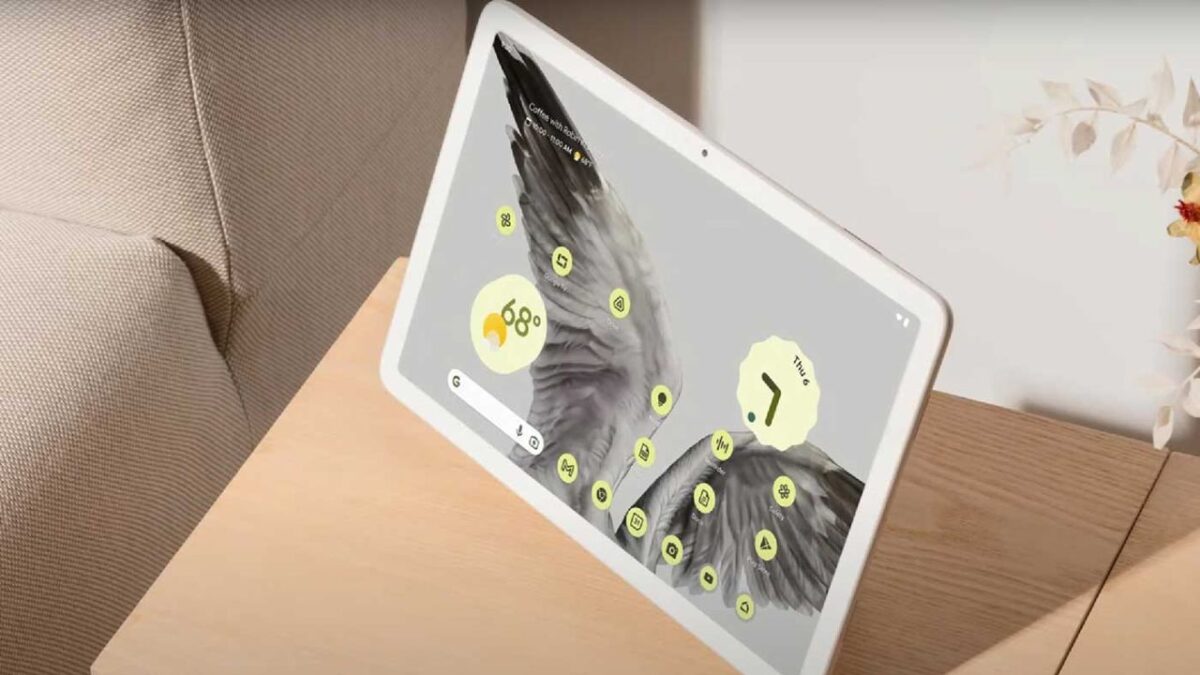 Google Pixel Tablet come funziona app Keep GIF
