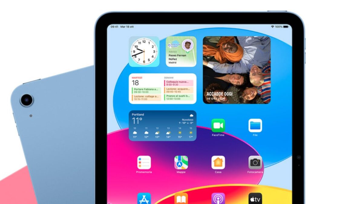 iPad 2022 con supporto ad Apple Pencil (1° Gen)