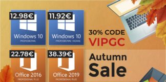 licenze windows 10 office offerta autumn sale ottobre 2022