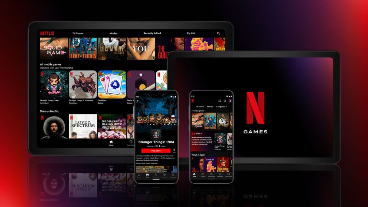 Netflix cloud gamin PC Android iOS