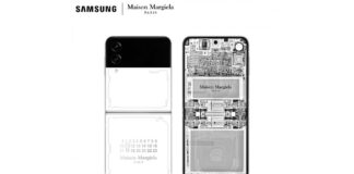 Samsung Galaxy Z Flip4 Maison Margiela Edition