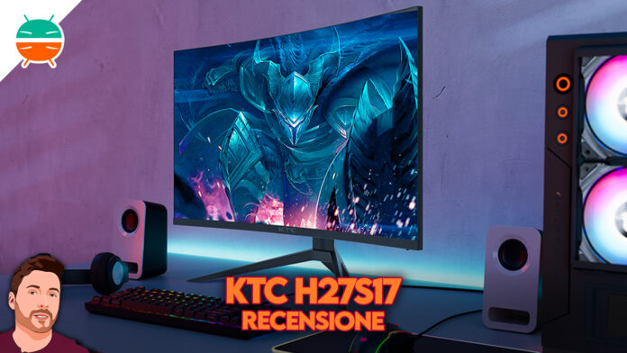 recensione ktc h27s17 monitor gaming curvo economico 165 hz test qualità migliore prezzo sconto coupon italia console