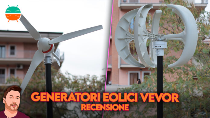 Recensione kit generatore eolico Vevor 400w 600w efficienza potenza montaggio 12v come funzinoa guida how to test prezzo sconto coupon italia