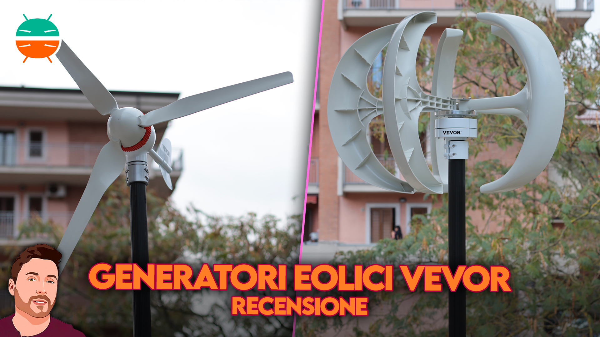 Vevor 400w and 600w balcony wind turbine review - GizChina.it