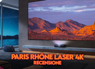 recensione paris rhone laser proiettore 4k a corto raggio pollici qualità audio video alternative test mondiali 2023 prezzo pareri sconto coupon italia