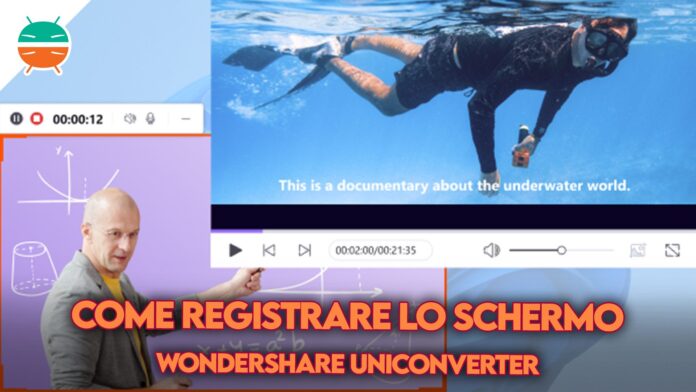 Come registrare lo schermo su Wondershare Uniconverter