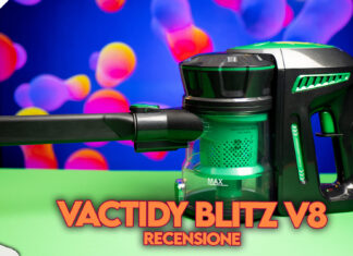 recensione vactidy blitz v8 aspirapolvere economico