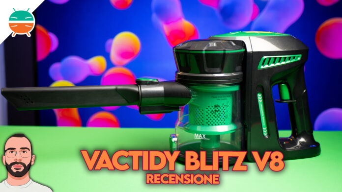 recensione vactidy blitz v8 aspirapolvere economico