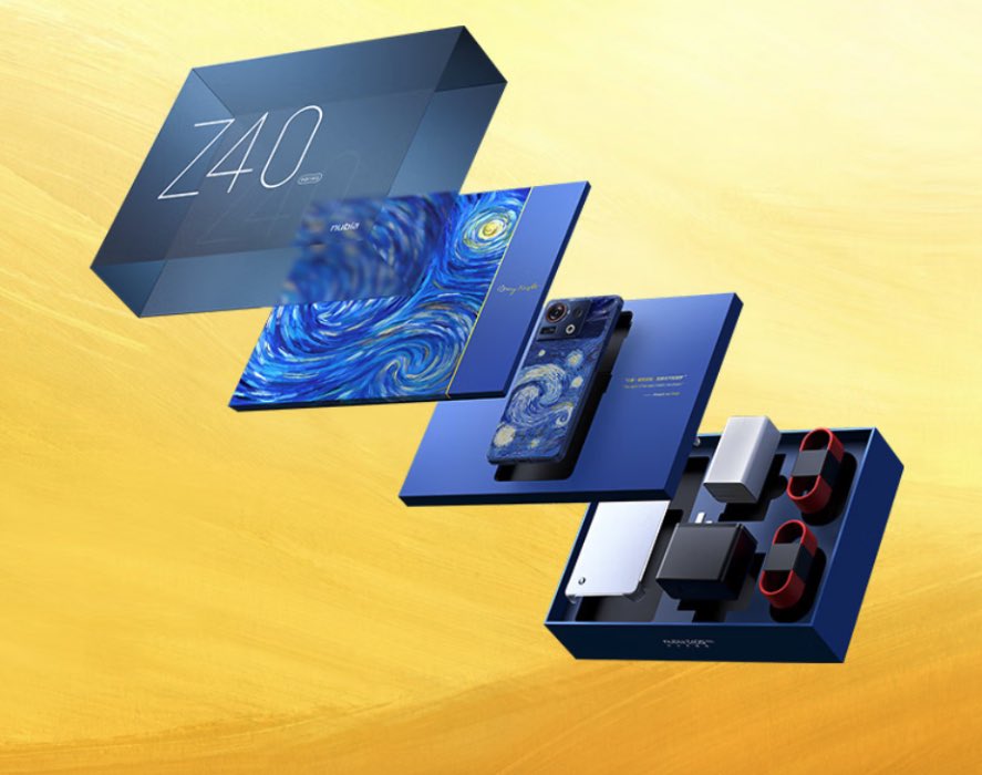 Nubia Z40S Pro Starry Night Collector’s Edition
