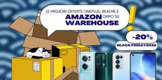 Le migliori offerte OPPO, OnePlus e Realme su Amazon Warehouse -20% | Black Friday 2022