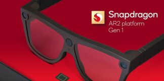 Qualcomm Snapdragon AR2 Gen 1 occhiali realtà aumentata