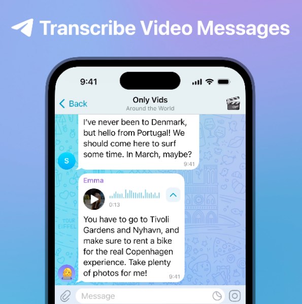Telegram 9.1.2 aggiornamento novembre novità