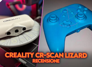 Recensione Creality CR-Scan Lizard scanner 3D facile economico stampante come funziona caratteristiche semplice funzioni a che serve prezzo sconto coupon italia