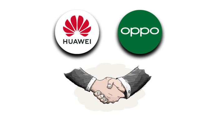 huawei oppo brevetti