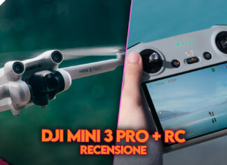 Recensione DJI mini 3 Pro RC controller Fly More Kit miglior drone regalare natale vacanza 4k hdr batteria portata segnale leggero prezzo sconto coupon italia