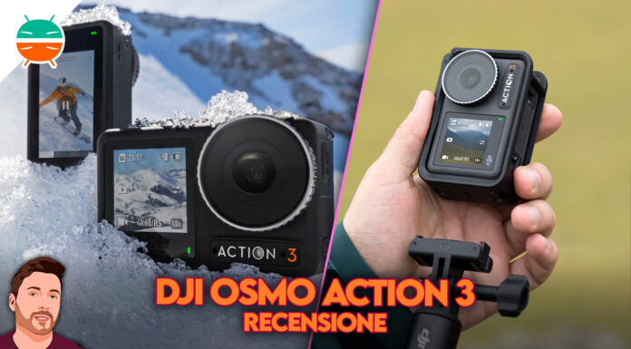 Recensione DJI OSMO Action 3 action cam economica gopro caratteristiche stabilizzazione qualità batteria display prezzo sconto coupon amazon italia