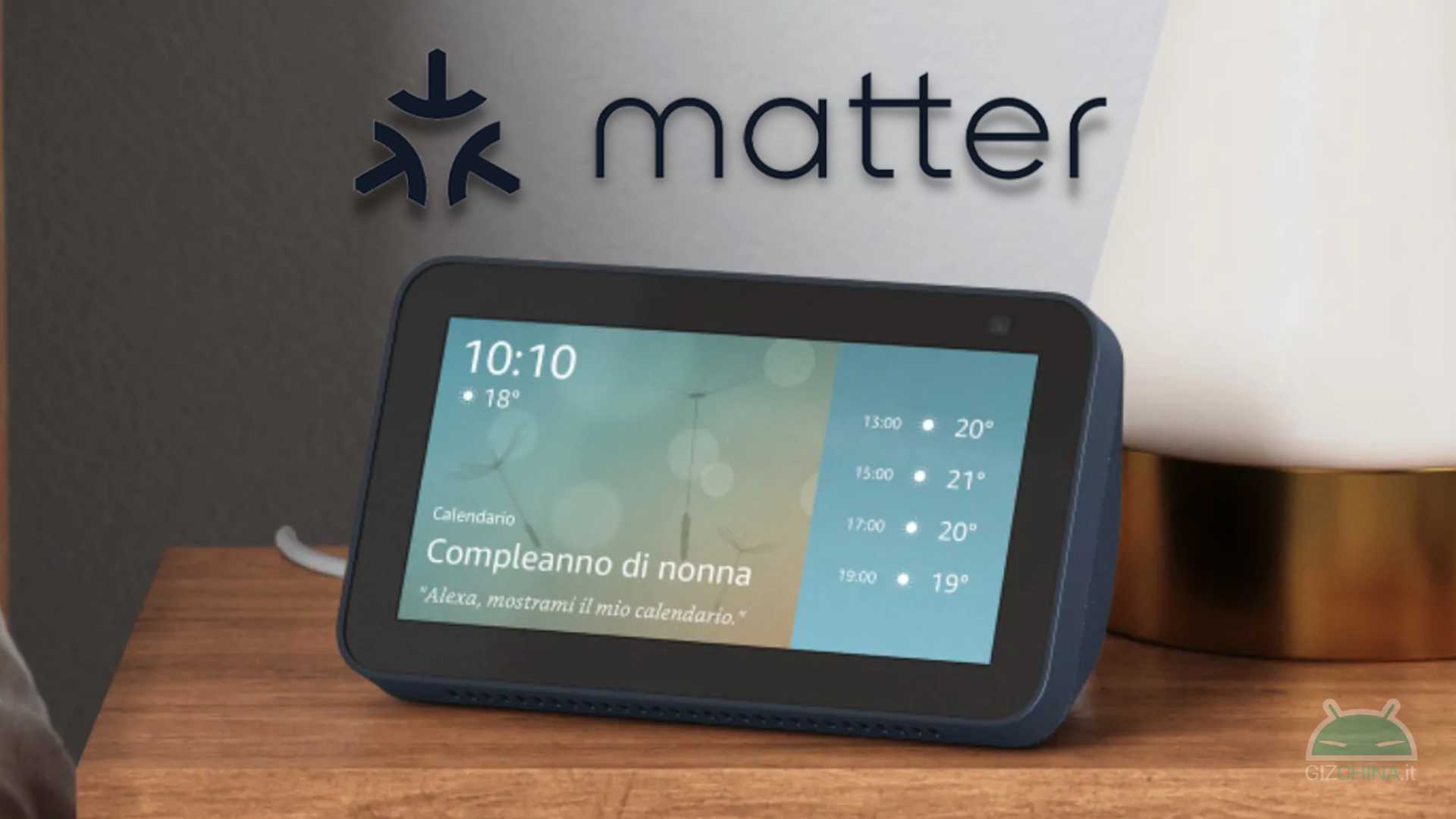 Matter disponibile sui dispositivi Echo di , ma solo tramite Android  
