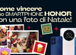 Come vincere smartphone honor concorso fotografico natale