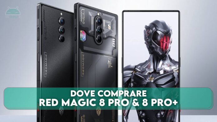 Dove comprare Red Magic 8 Pro e 8 Pro Plus