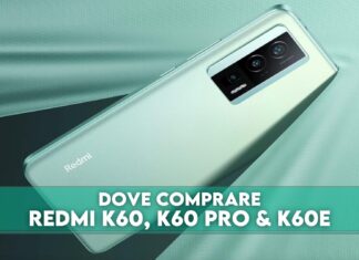 Dove comprare Redmi K60, K60 Pro e K60E