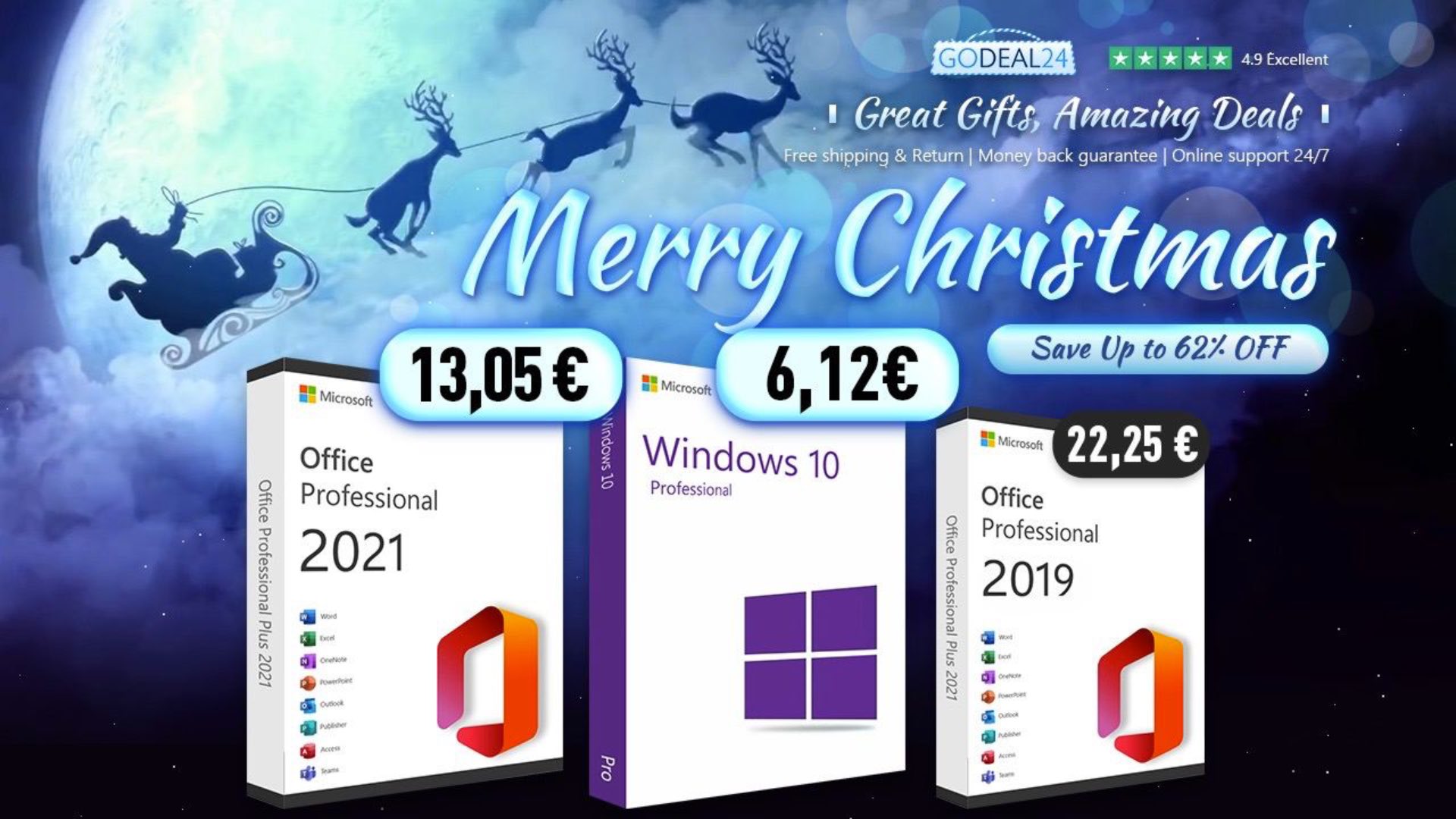 Windows 10 e Office da 6€: è tempo delle offerte di Natale di GoDeal24! 