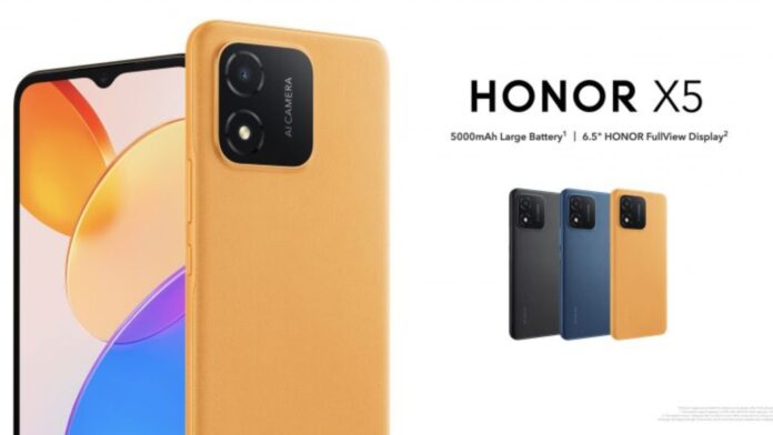 Honor X5 ufficiale caratteristiche specifiche tecniche uscita prezzo