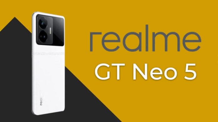 Realme GT Neo 5 data lancio ufficiale