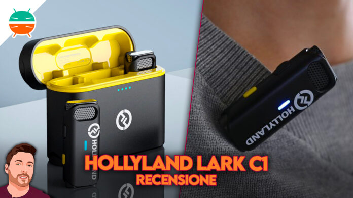 recensione hollyland laark c1 microfono wireless per smartphone android iphone piccolo economico qualità come funziona prezzo sconto coupon amazon italia